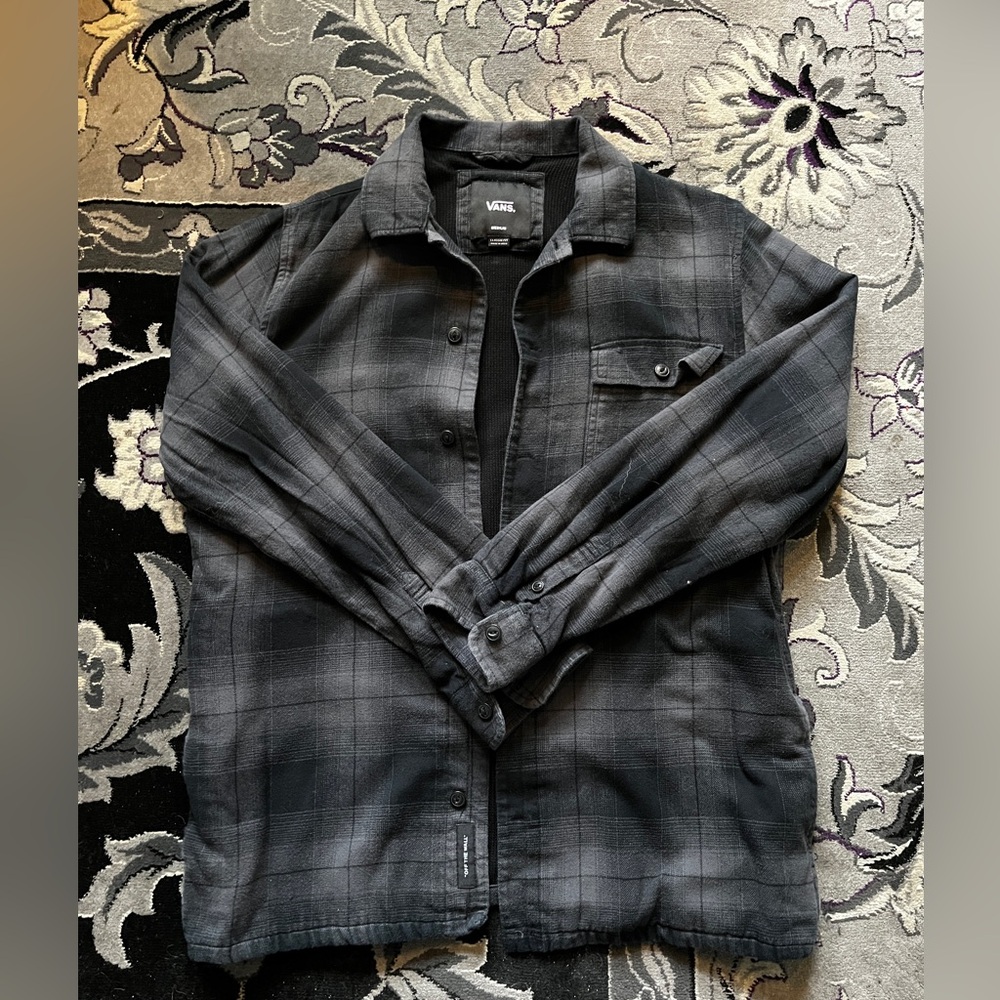 Vans heavy fleece lined flannel